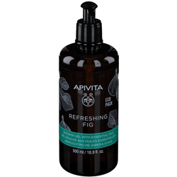 Apivita Refreshing Fig Gel douche aux huiles essentielles en oferta
