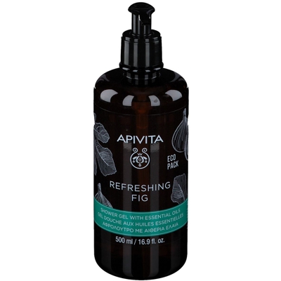 Apivita Refreshing Fig Gel douche aux huiles essentielles