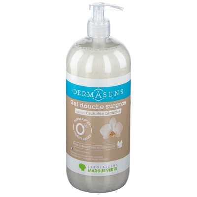 DermAsens Gel douche huileux Orchidée blanche