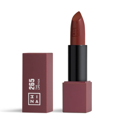 3INA Makeup The Lipstick 18g (Various Shades) - 265 Purplish Brown