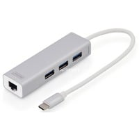 DA-70255 hub & concentrateur USB 3.2 Gen 1 (3.1 Gen 1) Type-C 1000 Mbit/s Gris, Blanc, Adaptateur precio