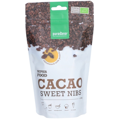 purasana Pépites de Cacao Sucrées avec Panela