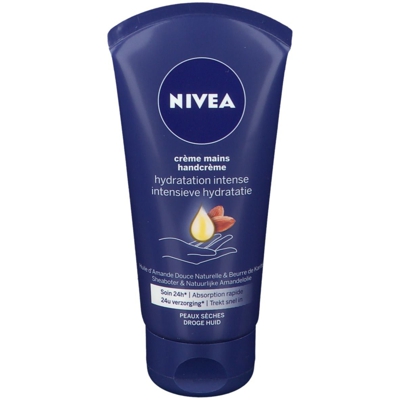 Nivea Crème Mains Hydratation Intense 24h - Peaux Sèches