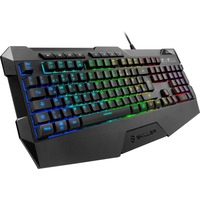 SKILLER SGK4 clavier USB QWERTY Italien Noir, Clavier Gaming