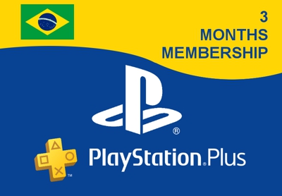 PlayStation Network Card Plus 90 Days BR