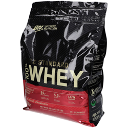 Optimum Nutrition 100 % Whey Gold Standard, Fraise, Poudre características