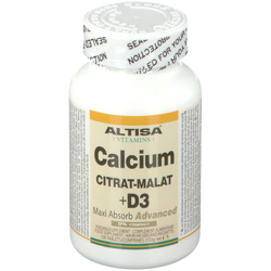 Altisa Vitamines Calcium Citrate-Malate + D3 características