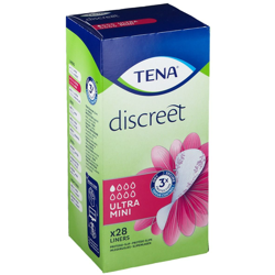 Tena® discreet Ultra Mini características