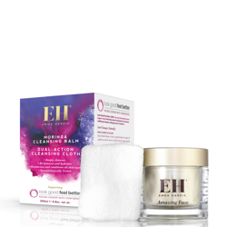 Emma Hardie Moringa Cleansing Balm 200ml with Dual Action Cleansing Cloth características