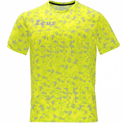 Zeus Pixel Hommes Fitness Maillot jaune fluo en oferta