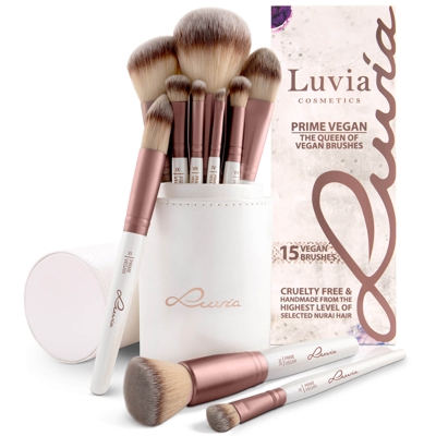 Luvia Mini Prime Vegan Brushes Set