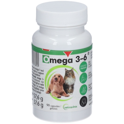 Vetoquinol Care Omega 3-6 pour chiens et chats
