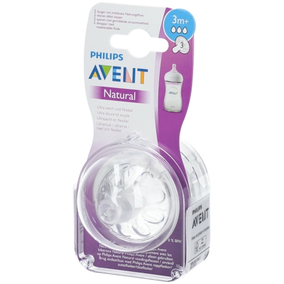 Philips Avent Natural Biberon en verre 3+ mois