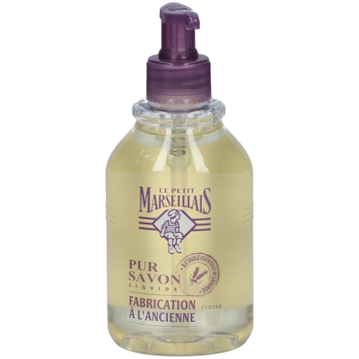 Le Petit Marseillais Pur Savon Liquide Fabriqué à l'ancienne - Huile Essentielle de Lavande