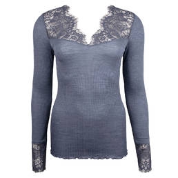 LISE CHARMEL top manches longues en laine et soie Sensualité Douceur