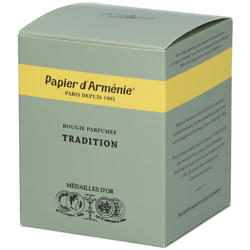 Papier d'Arménie La Bougie Tradition características