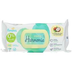 Pampers® Coco Harmonie Lingettes características
