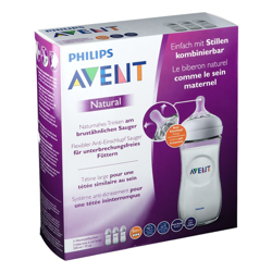 Philips Avent Natural Biberon naturel 330 ml características