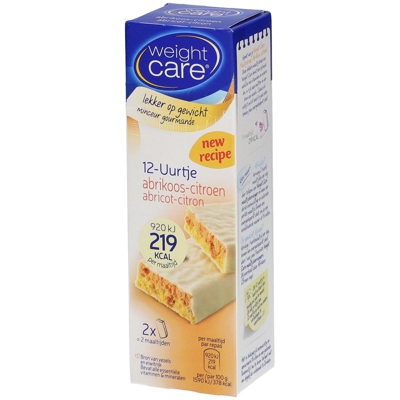 Weight Care Barre Repas Abricot - Citron