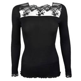 LISE CHARMEL top manches longues en laine et soie Sublime en Dentelle