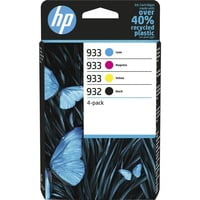 932 Pack de 4 cartouches d''encre noire/ 933 Pack de 4 cartouches d''encre cyan/magenta/jaune authentiques precio