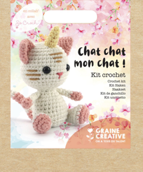 Kit crochet chat-licorne 150 mm características