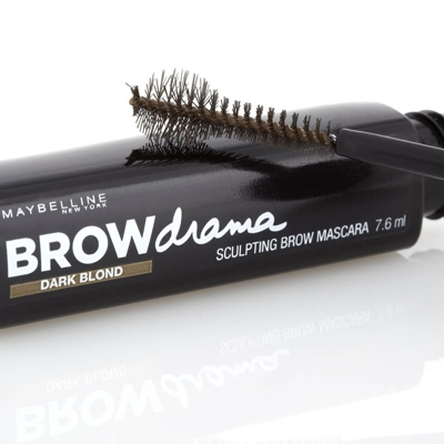 Mascara Brow Drama Eyebrow de Maybelline (Plusieurs teintes) - 1 Dark Blonde