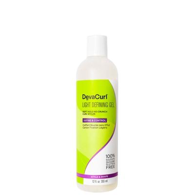 DevaCurl Light Defining Gel - Soft Hold No-Crunch Curl Styler 355ml