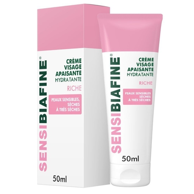 Sensibiafine® Crème visage apaisante hydratante riche