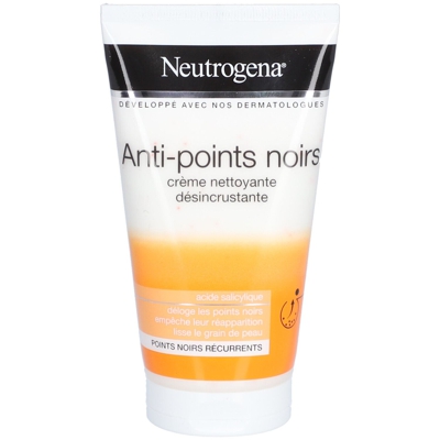 Neutrogena® Crème Anti-points noirs - nettoyante désincrustante