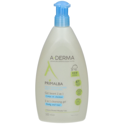 A-Derma Primalba Baby Gel Lavant 2 en 1