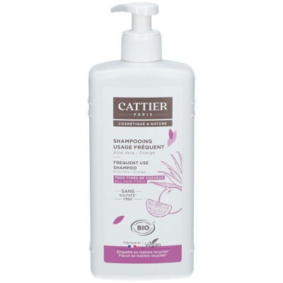 Cattier Shampooing Aloe-vera et Orange