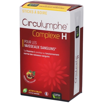 Santé Verte® Circulymphe® Complexe H sticks à boire
