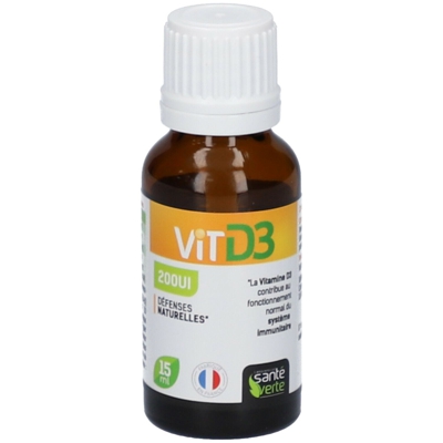 Santé Verte® Vitamine D3 200Ui
