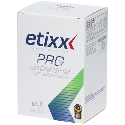 etixx Magnesium 100% Bisglycinate PRO Line