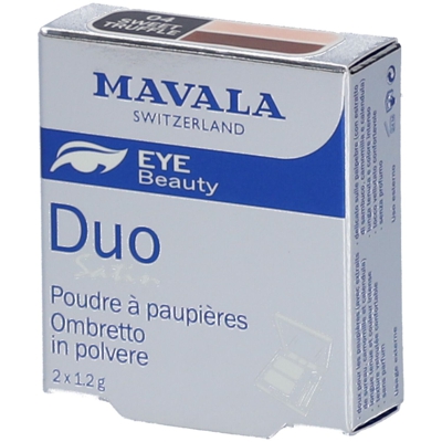 Mavala Poudre à Paupières Satin Duo - Sweet Truffle