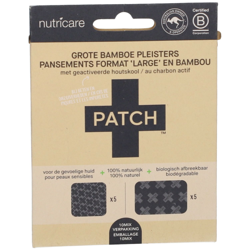nutricare Patch Pansements en bambou Large Black en oferta