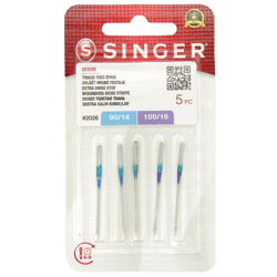 Aiguilles machine Singer pour jeans características