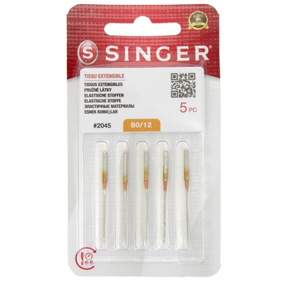 Aiguilles machine Singer pour mailles n°80