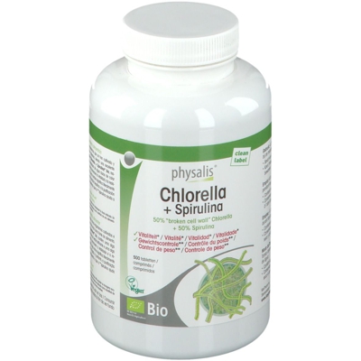 physalis® Chlorella + Spirulina Bio