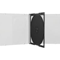 BOX23 étui disque optique Boîtier double 2 disques Noir, Transparent, Étui de protection características