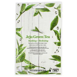 Vitamasques Jeju Green Tea Sheet Mask 20ml características