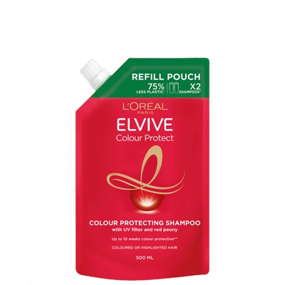 L'Oréal Paris Elvive Colour Protect Shampoo Refill Pouch 500ml