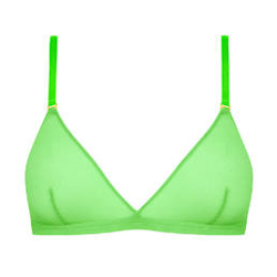 MAISON CLOSE soutien-gorge triangle avec bretelles amovibles Corps à Corps Néon en oferta