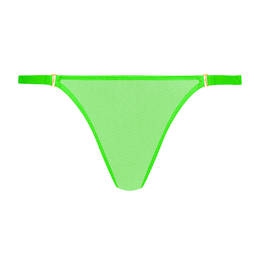 MAISON CLOSE mini string avec élastiques amovibles Corps à Corps Néon