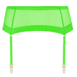 MAISON CLOSE porte-jarretelles avec jarretelles amovibles Corps à Corps Néon precio