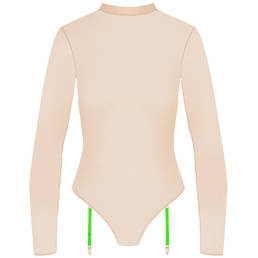 MAISON CLOSE body string avec jarretelles amovibles Corps à Corps