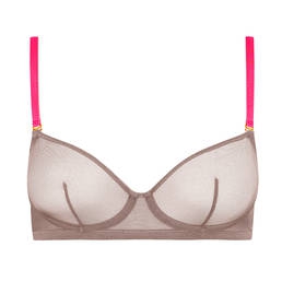 MAISON CLOSE soutien-gorge balconnet avec bretelles amovibles Corps à Corps