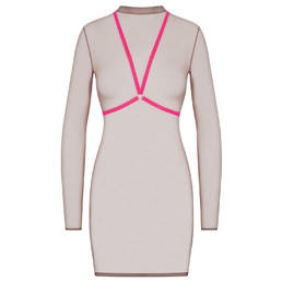 MAISON CLOSE robe avec harnais amovible Corps à Corps