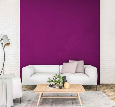 Sticker Mural Unie Violet